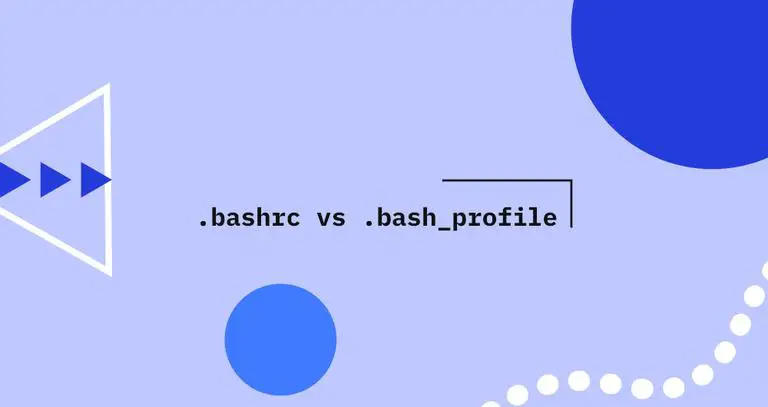 .bash_profile vs .bashrc